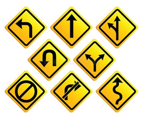 Arrows Road Signs