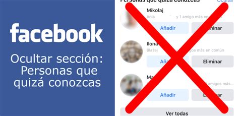 Cómo activar personas que quizás conozcas en Facebook