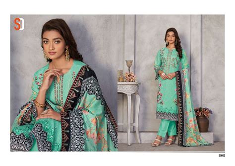 Bin Saeed Vol 3 By Shraddha Designer 30001 To 30004 Series Lawn