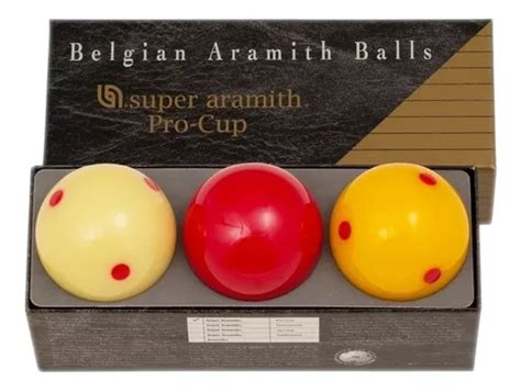 Bolas Billar Belgian Aramith Balls 3 Bandas Profesional Envío Gratis