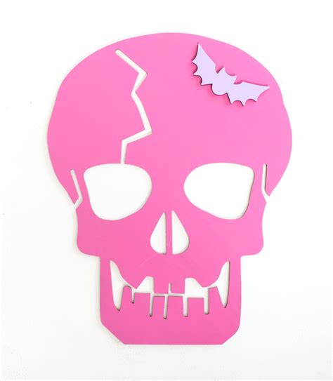 Diy Skull Halloween Wall Decorations A Kailo Chic Life