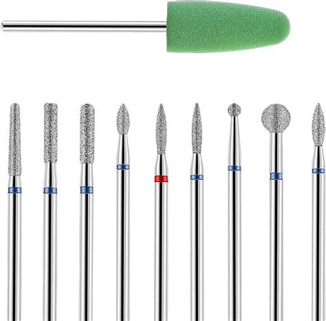 Amazon Pcs Nail Drill Bit Nail Bits Forelectric Nail File