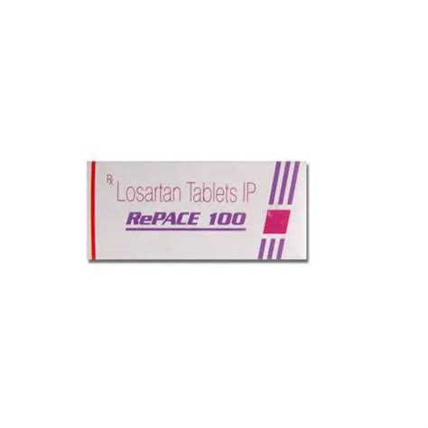 Losartan Potassium USP 100 mg Tablets at Rs 120/strip | लोसार्टन ...