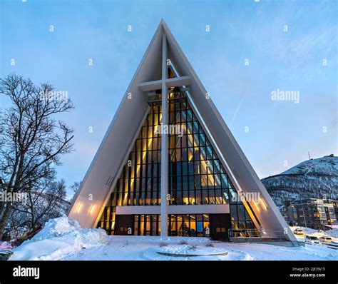 Arctic Cathedral in Tromso, Norway Stock Photo - Alamy