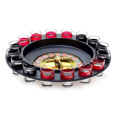 Jogo Cassino Roleta Shot C16 Copos Bebida Drink Destilado 95977