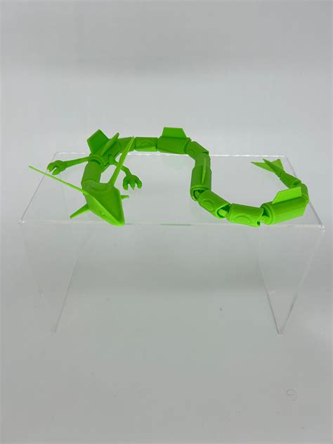 3d Printed Articulated Rayquaza Dragon Pokémon Etsy