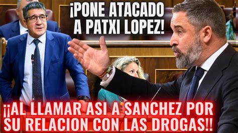 ABASCAL DESQUICIA a PATXI LÓPEZ AL LLAMAR ASÍ A PEDRO SÁNCHEZ POR SU