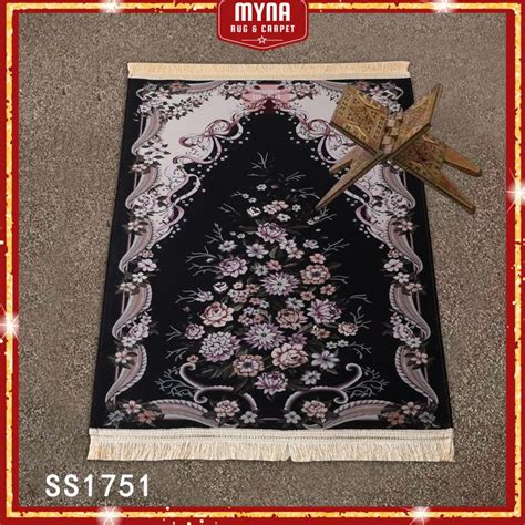 Sejadah Murah Prayer Rug Soft Velvet Sajadah Turkey Kiswah Pintu Kaabah