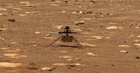 Diabadikan Rover Perseverance Helikopter Terbang Di Mars Untuk Pertama