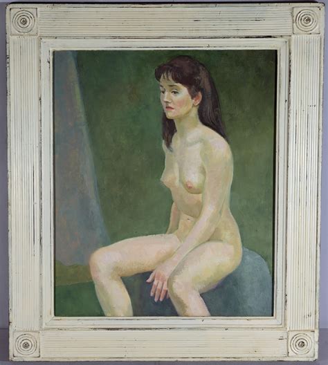 At Auction Raphael Soyer New York 1899 1987 Seated Nude