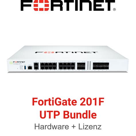 Fortinet FortiGate 201F Zestaw UTM UTP Sprz T Licencja FG 201F