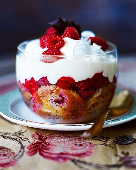 White Chocolate And Raspberry Trifle Recipe Delicious Magazine