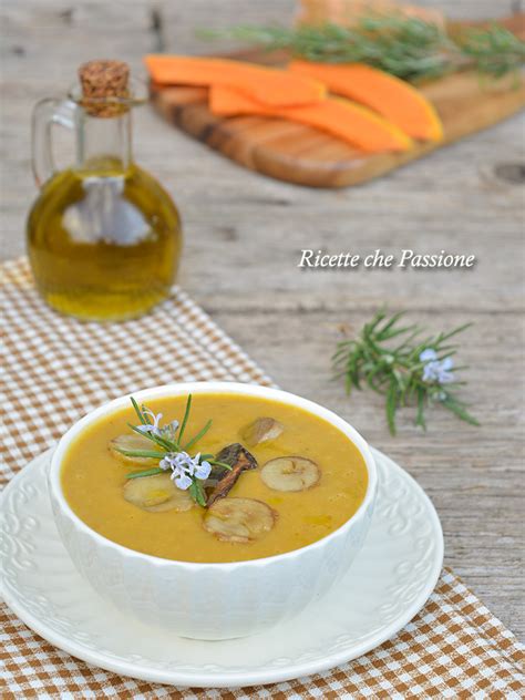 Crema Di Zucca E Patate Ai Funghi Ricette Che Passione Di Ornella Scofano