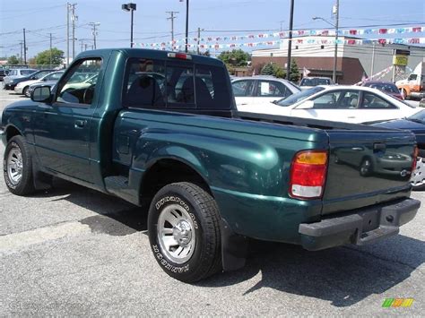 1999 Amazon Green Metallic Ford Ranger XLT Regular Cab 17965933 Photo