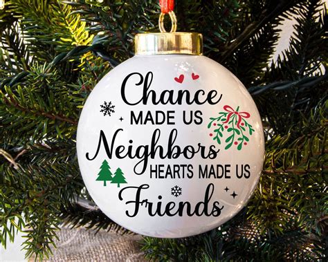 Chance Made Us Neighbors Hearts Made Us Friends SVG Neighbor Etsy