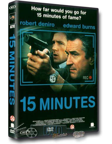 15 Minutes Robert De Niro Edward Burns DVD 2001