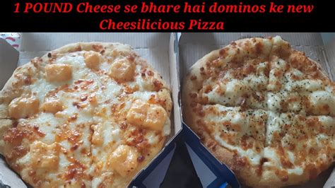 New Dominos Cheesilicious Pizza Review Cheese Bhara Hua Hai Inme 4 Cheese Pizza Cheesy