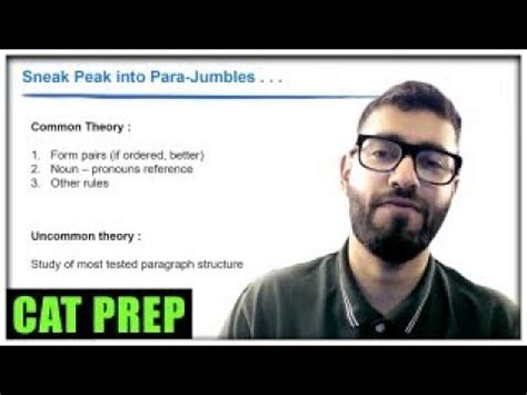 Cat Exam Prep How To Increase Accuracy In Para Jumbles And Verbal