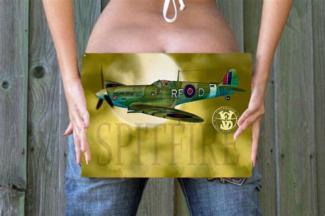 Spitfire Tin Sign Ga