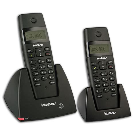 Telefone Sem Fio TS 40 C Base E Ramal Intelbras Intelbras Telefone