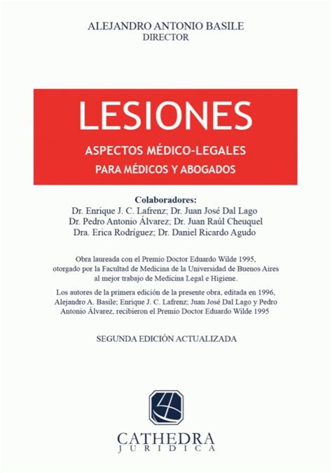 Lesiones Aspectos M Dico Legales Para M Dicos Y Abogados