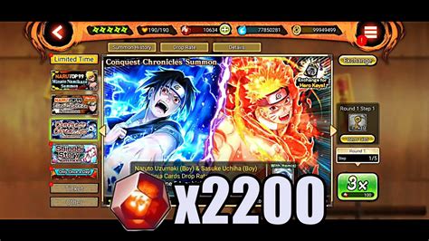 NxB NV Naruto X Sasuke Genin Rekit Summon 2200 Shinobite YouTube