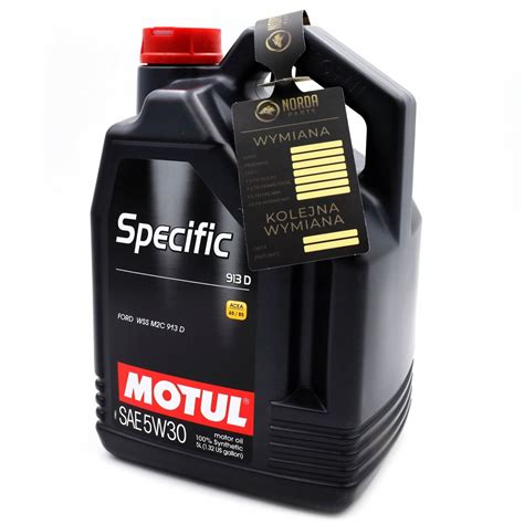 Olej Silnikowy Motul Specific 913 D 5w30 5L 104560 za 148 zł z Gdańsk