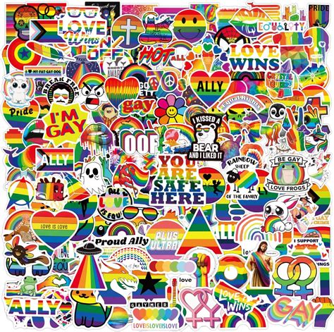 Aggkky Gay Pride Stickers 315 Pcs Pride Stuff Rainbow