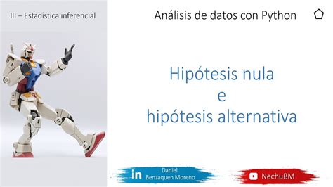 Qu Es Una Hip Tesis Nula Y Una Hip Tesis Alternativa Youtube