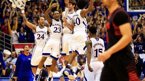 No Kansas Vs Texas Tech Final Score Jayhawks Roll In Laugher