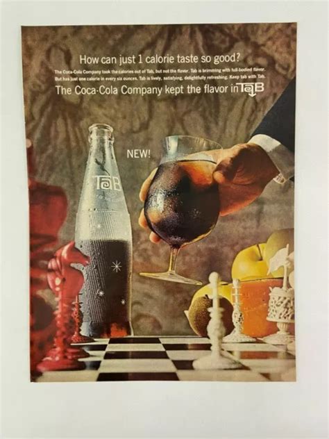 Tab Soft Drink Coca Cola Magazine Ad X Chrysler Car