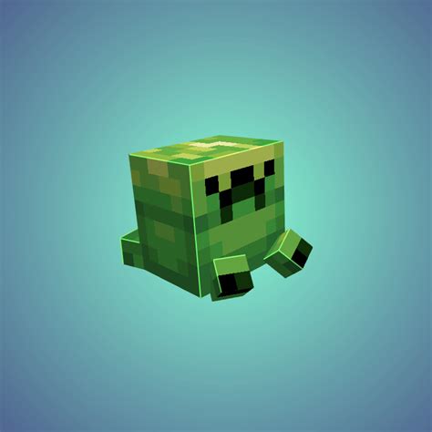 Baby Creeper Minecraft Drawing