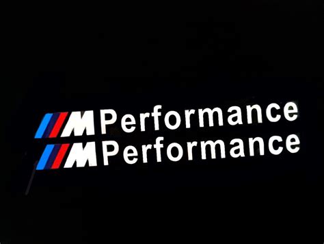 Naklejka nalepka na próg BMW M Performance E39 E46 E60 E70 E90 F10 F30