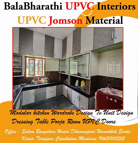 UPVC Modular Kitchen Design 9663000555