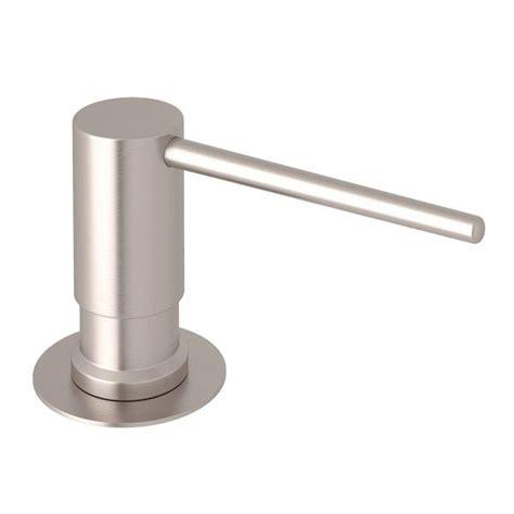 Rohl Lux Soap And Lotion Dispenser Satin Nickel The House Of Rohl Ls750lstn Luxury Soap