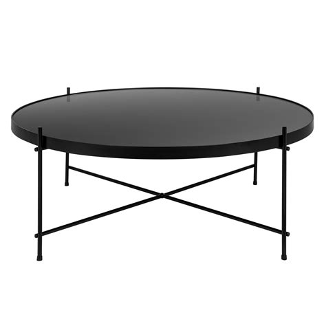 Table Basse Ronde Valdo Noire L Choisissez Nos Tables Basses Ronde