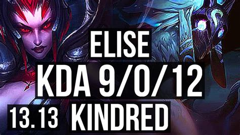 Elise Vs Kindred Jng 9012 Legendary 10m Mastery Kr Master