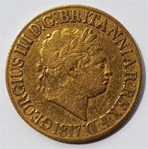 1817 Sovereign King George Iii For Sale M J Hughes Coins