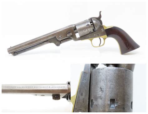 Colt Model 1851 Navy Revolver 6 02 22 C RAntique001 Ancestry Guns