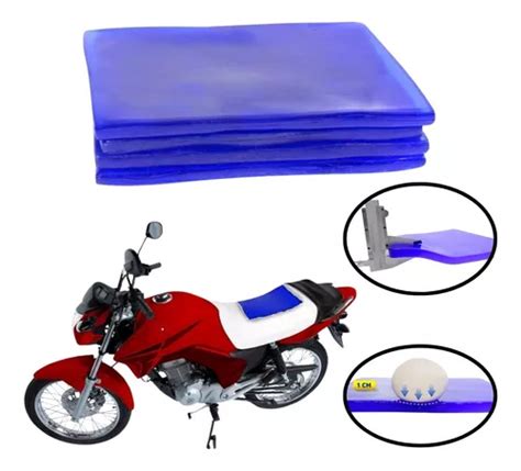 Almofada Gel Grosso Banco Piloto Moto Ortho Pauher 25x25x1cm MercadoLivre