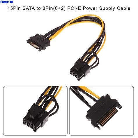 New Pc Pin Sata Male To Pin Pci E Power Supply Cable Cm