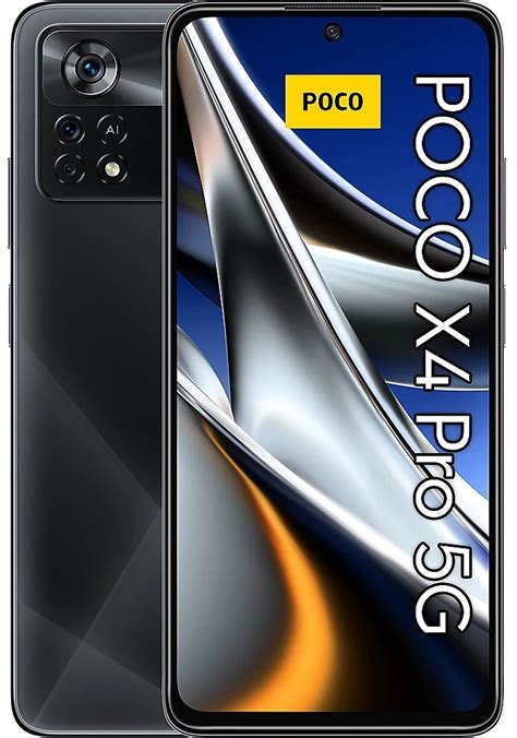 Мобильный телефон Xiaomi Poco X4 Pro 5G 8Gb/256Gb Black, купить по ...
