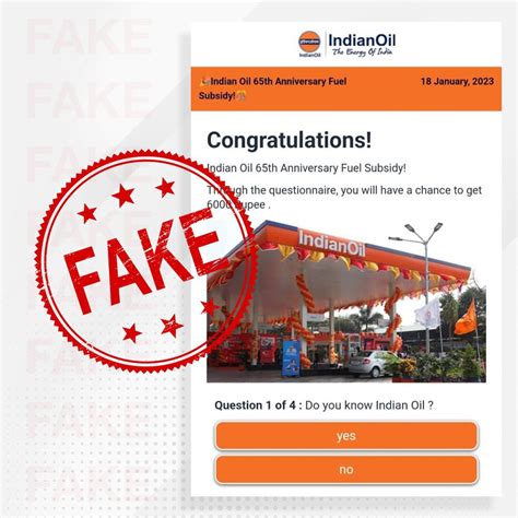 Indian Oil Corp Ltd On Twitter Alert Beware Of Fake Contests