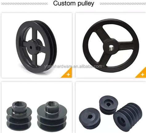 Types Of Motor Pulley With Taper Lock 3/4" In Bore Pulley V Belt Pulley Iron Casting Service ...