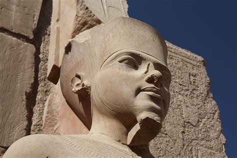 Tutanchamun As Amun Karnak Temple Luxor Paul Beckers Flickr