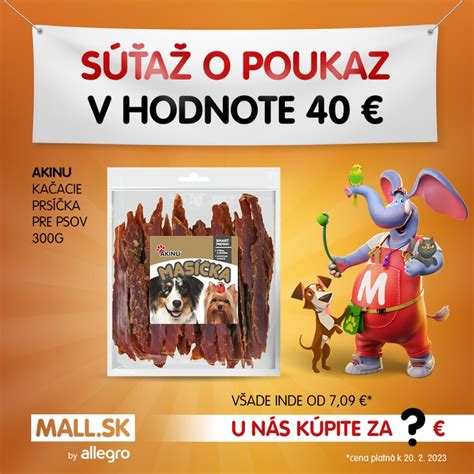 Zapojte sa do súťaže o poukaz v hodnote 40 na nákup sortimentu pre