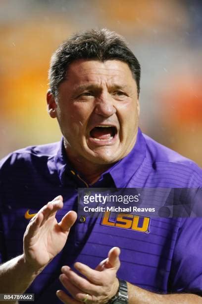 1 392 Ed Orgeron Lsu Photos And High Res Pictures Getty Images