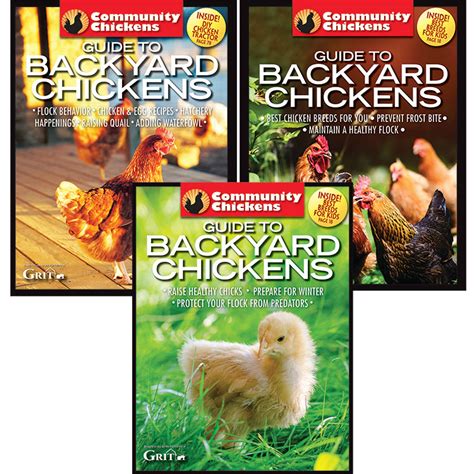 Community Chickens Guide To Backyard Chickens Set Grit