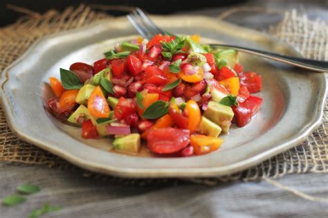 Salade De Tomates Cerises Et De Grenade Salade De Tomates Cerise