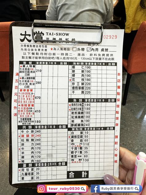 【新北樹林美食】大賞鐵板燒 樹新店附菜單，平價優惠價格，內用白飯、湯品、飲料無限量供應，內用還有一次美食walkerland窩客島